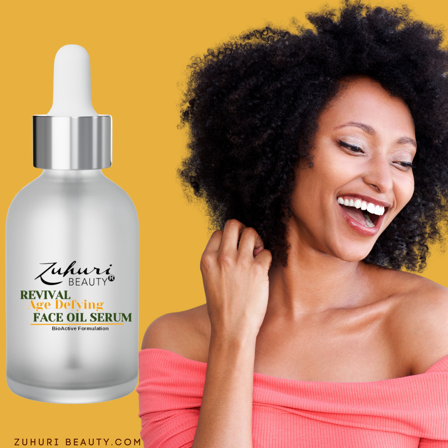Zuhuri Beauty REVIVAL Age Defying Face Oil Serum (AARP Lux and Luminous Box)