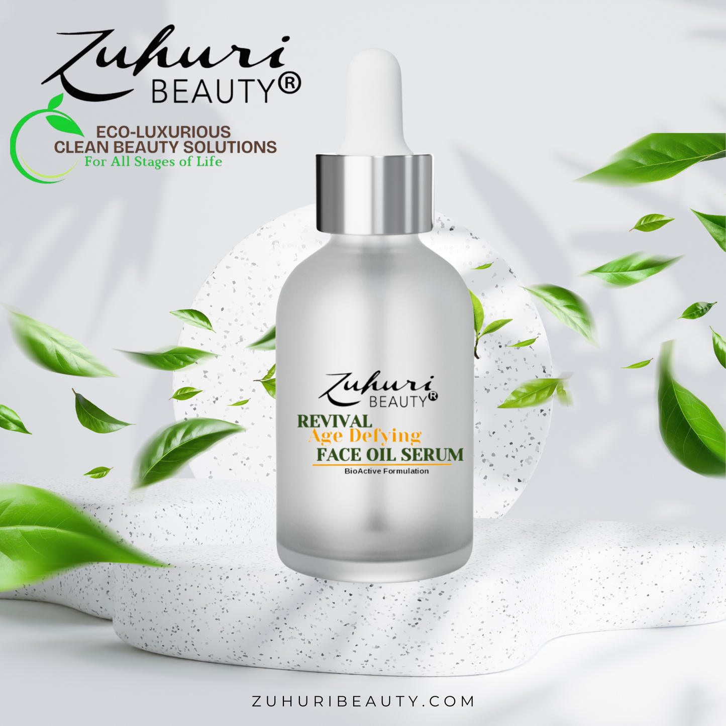 Zuhuri Beauty REVIVAL Age Defying Face Oil Serum (AARP Lux and Luminous Box)