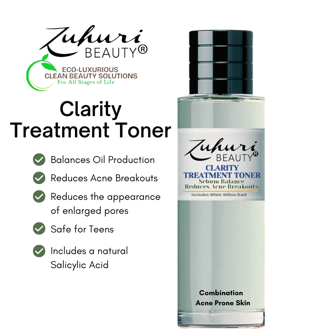 Zuhuri Beauty Clarity Sebum Balancing and Acne Reducing Treatment Toner