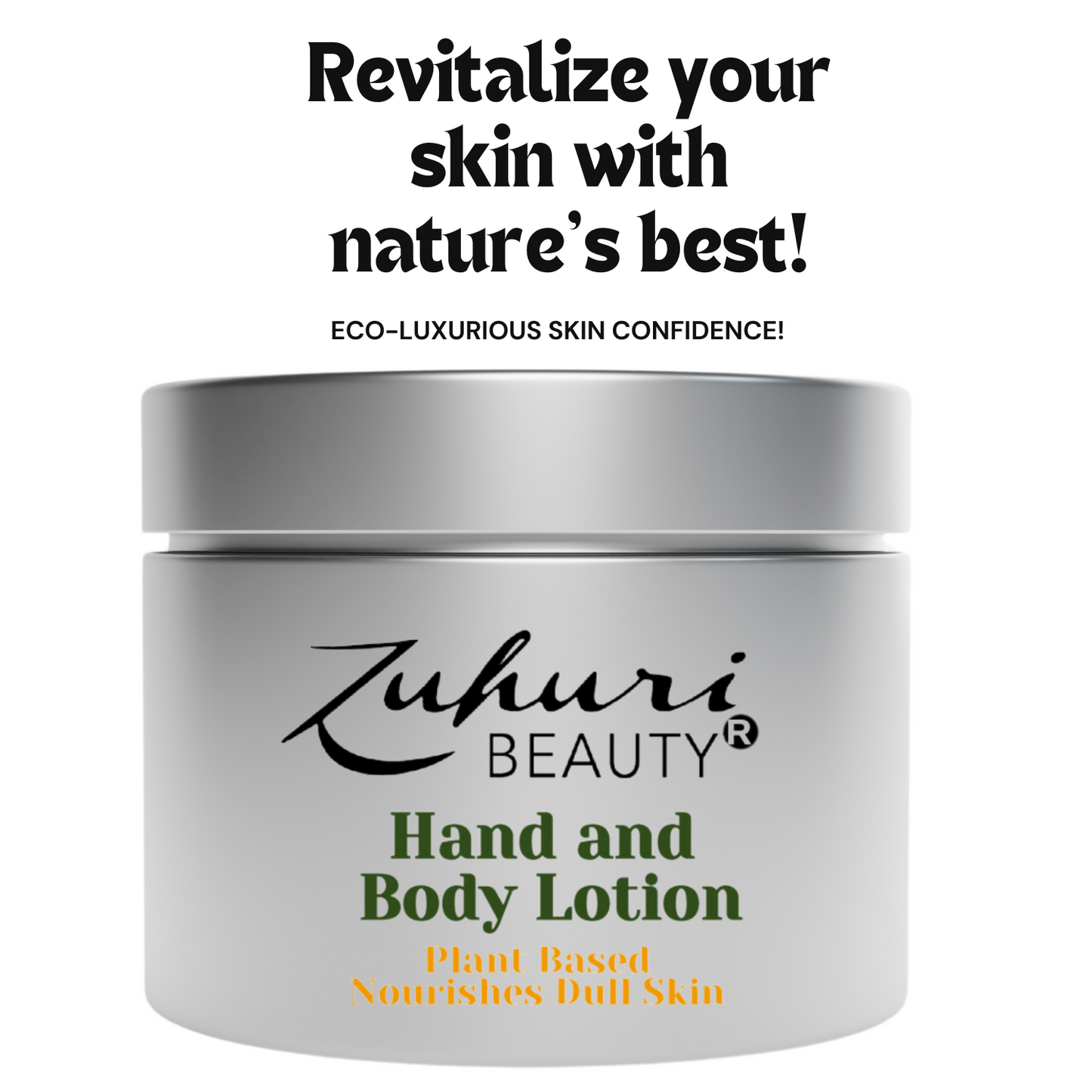 Zuhuri Beauty Vitamin Rich, Healing and Nourishing Hand and Body Lotion