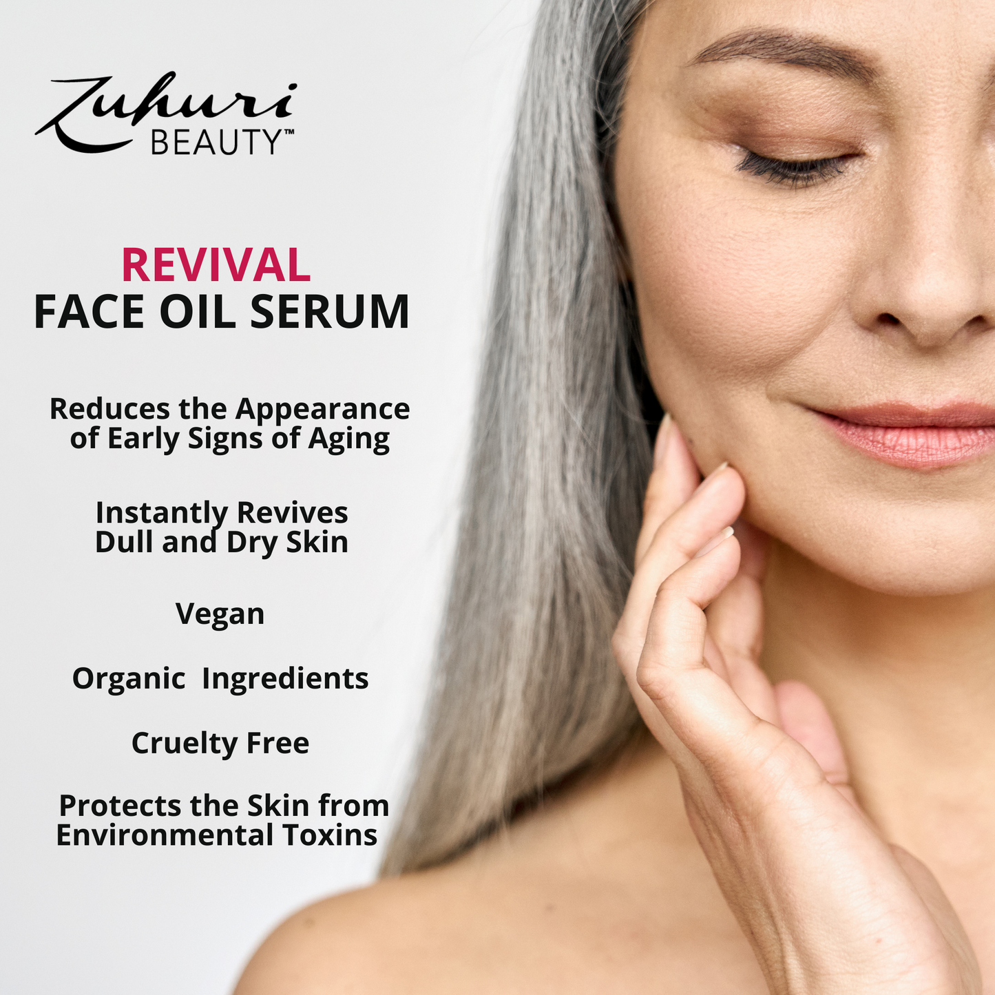 REVIVAL Face Oil Serum for Early Signs of Aging