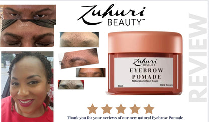 Zuhuri Beauty Natural Eyebrow Pomade