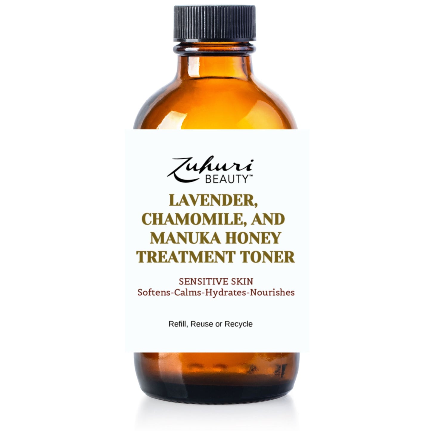 Lavender, Chamomile and Manuka HoneyTreatment Toner with Reusable Cotton Round