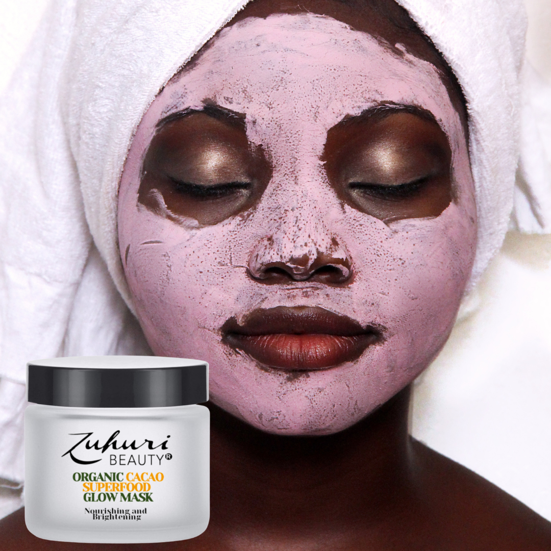 Zuhuri Beauty Organic Superfood Brightening Cacao Glow Mask