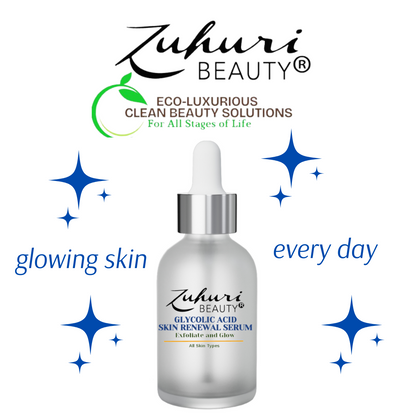 Zuhuri Beauty Exfoliating and Brightening Glycolic Acid Renewal Serum