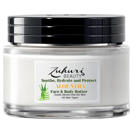 Zuhuri Beauty Vitamin Enriched and Anti-Aging Aloe Vera Face and Body Butter