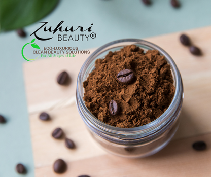 Zuhuri Beauty Organic Coffee Firming and Brightening Exfoliating Polish