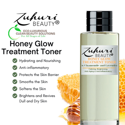 Zuhuri Beauty Honey Glow Calming and Brightening Treatment Toner