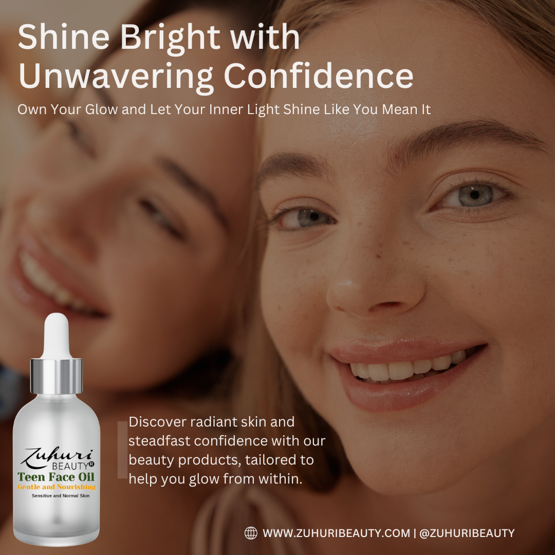 Zuhuri Beauty Nourishing and Acne Preventing Teen Face Oil Serums
