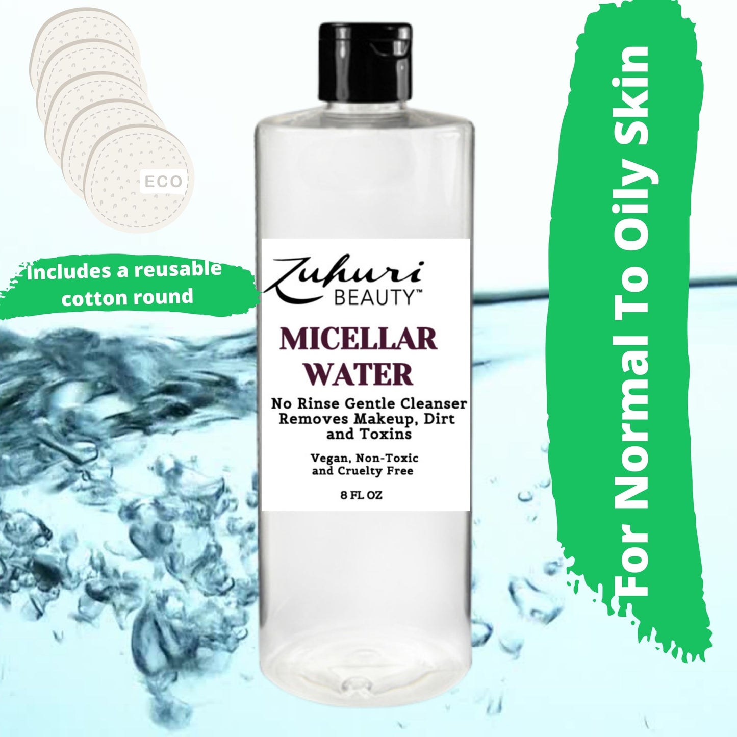Micellar Water (2, 8 and 16 ounces)