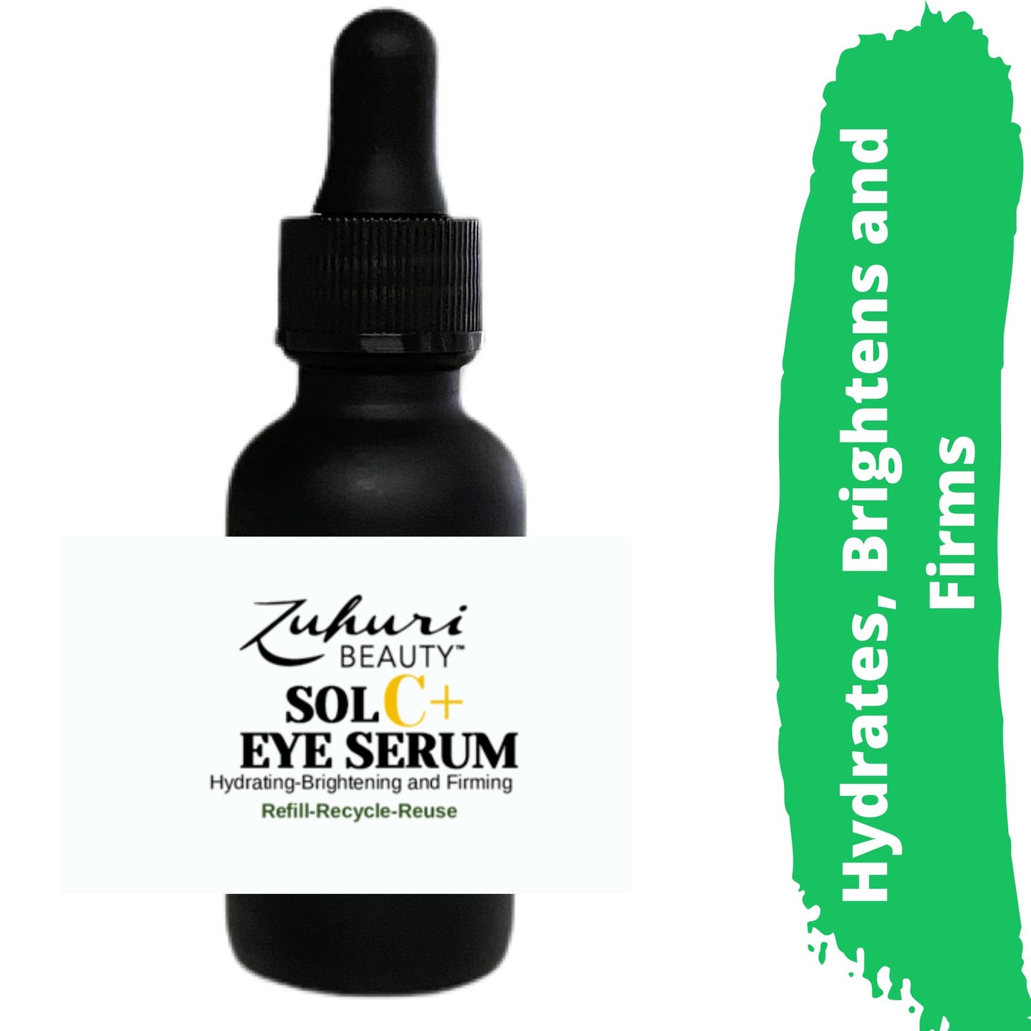 Vitamin C Eye Serum, Vitamin C Serum, Zuhuri Beauty eye Serum, Serum for dark circles under eyes, bags under eyes