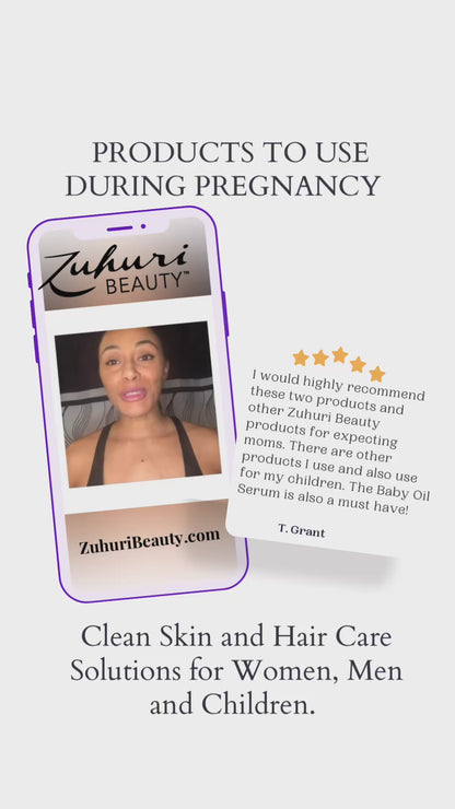 Zuhuri Beauty Daily Nourishing and Hydrating  Face and Body Balm (4, 8  and 16 ounces)