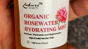 Organic Rosewater Hydrating Mist (Face, Body and Hair)