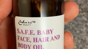 
                  
                    Load and play video in Gallery viewer, S.A.F.E Baby Oil for Face, Body and Hair
                  
                