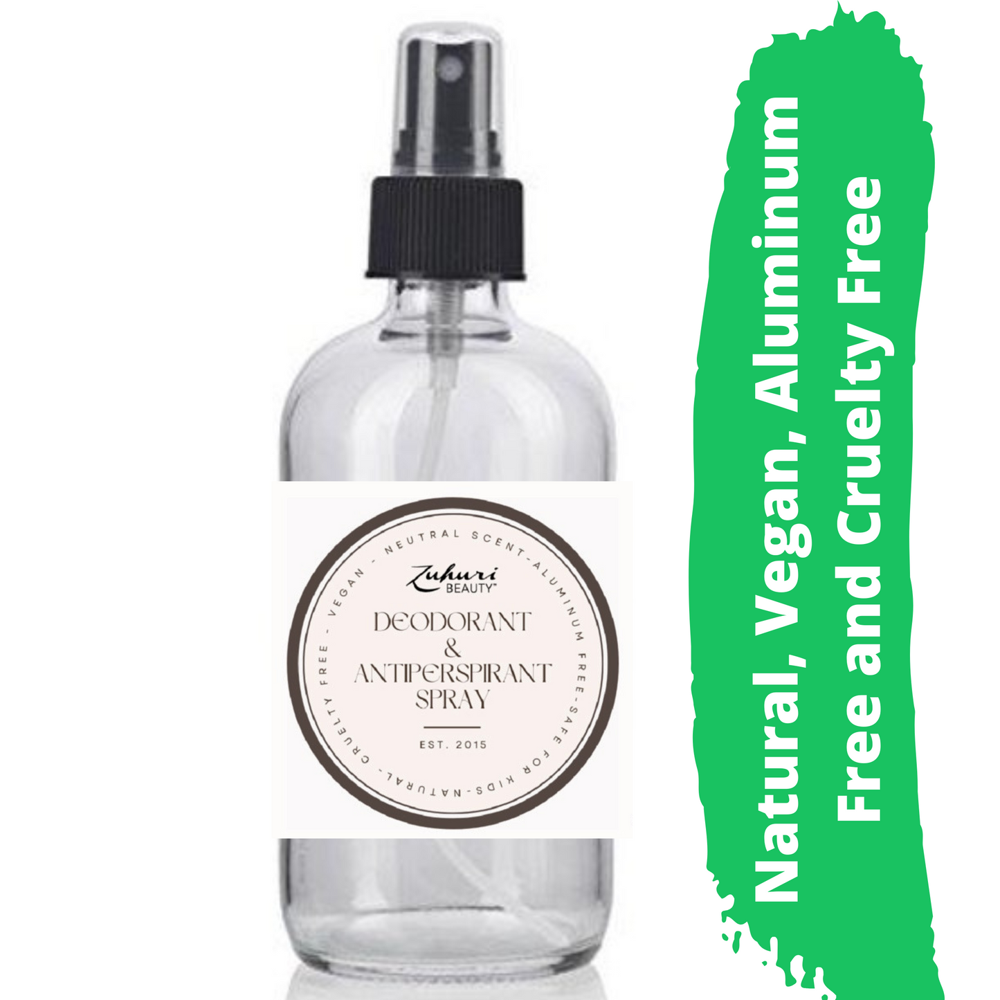 
                  
                    Zuhuri Beauty All Natural Deodorant and Antiperspirant Spray
                  
                