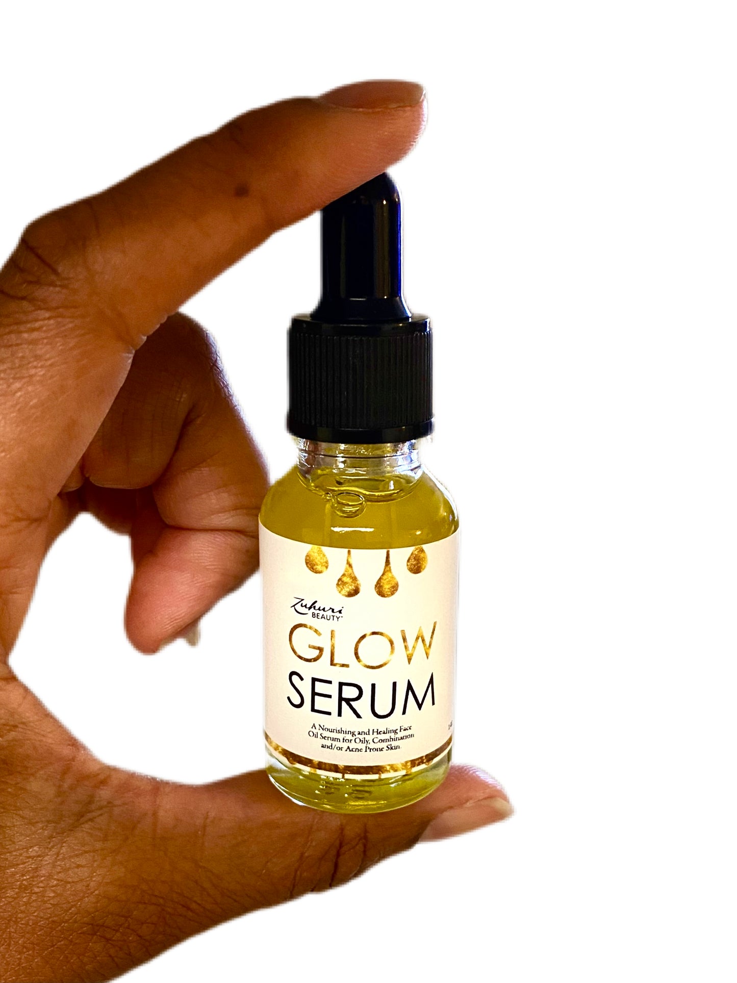
                  
                    Black Women with Oily Skin, Skin Care for oily Skin, Teen Acne skin Care Products, Glowing Skin Care Products, Beauty bar, Zuhuri Beauty Glow Serum
                  
                