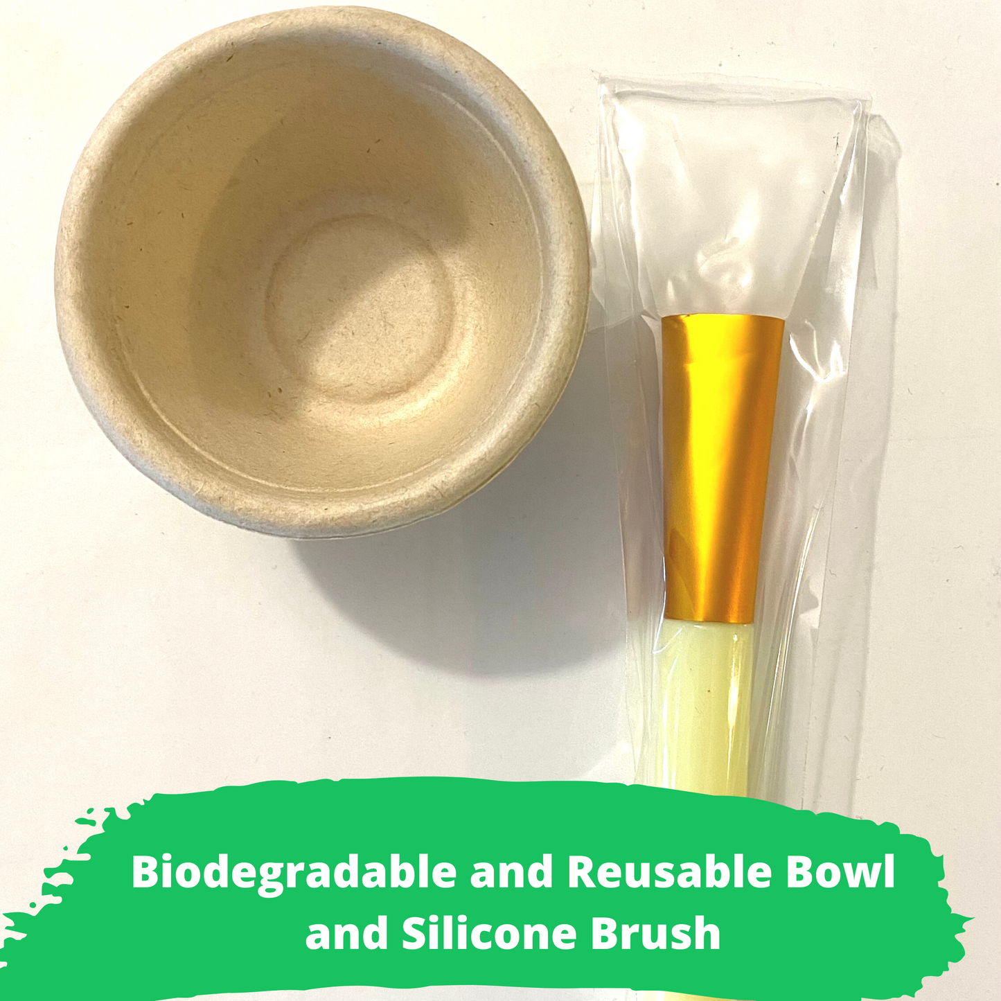 Zuhuri Beauty Biodegradable Bowl, Zuhuri Beauty Silicone Brush, Zuhuri Beauty Facial Products, Natural Facial, Facial Cleanser