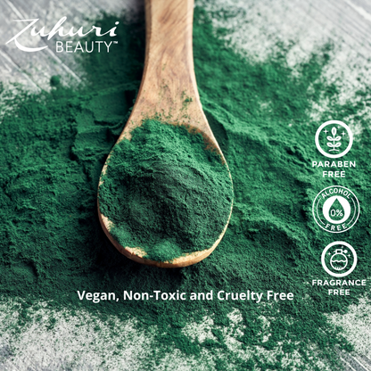 Organic Matcha Spirulina Purifying Clay Mask (with or without Charcoal)