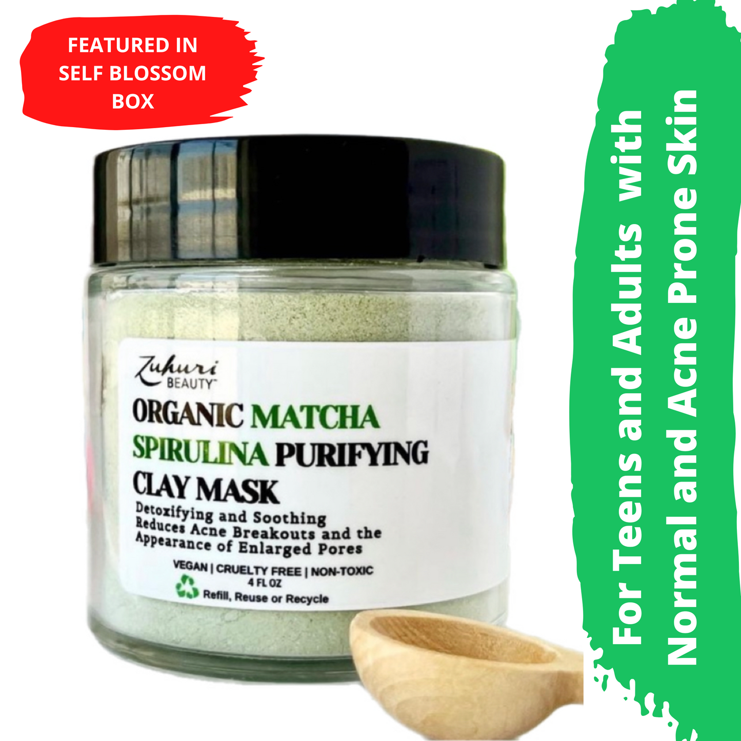 
                  
                    Clay Mask, Matcha Mask, Bentonite Mask, Spirulina Mask, Healing Clay Mask, Glow Mask, Enlarged Pores Mask, Glam Glow
                  
                