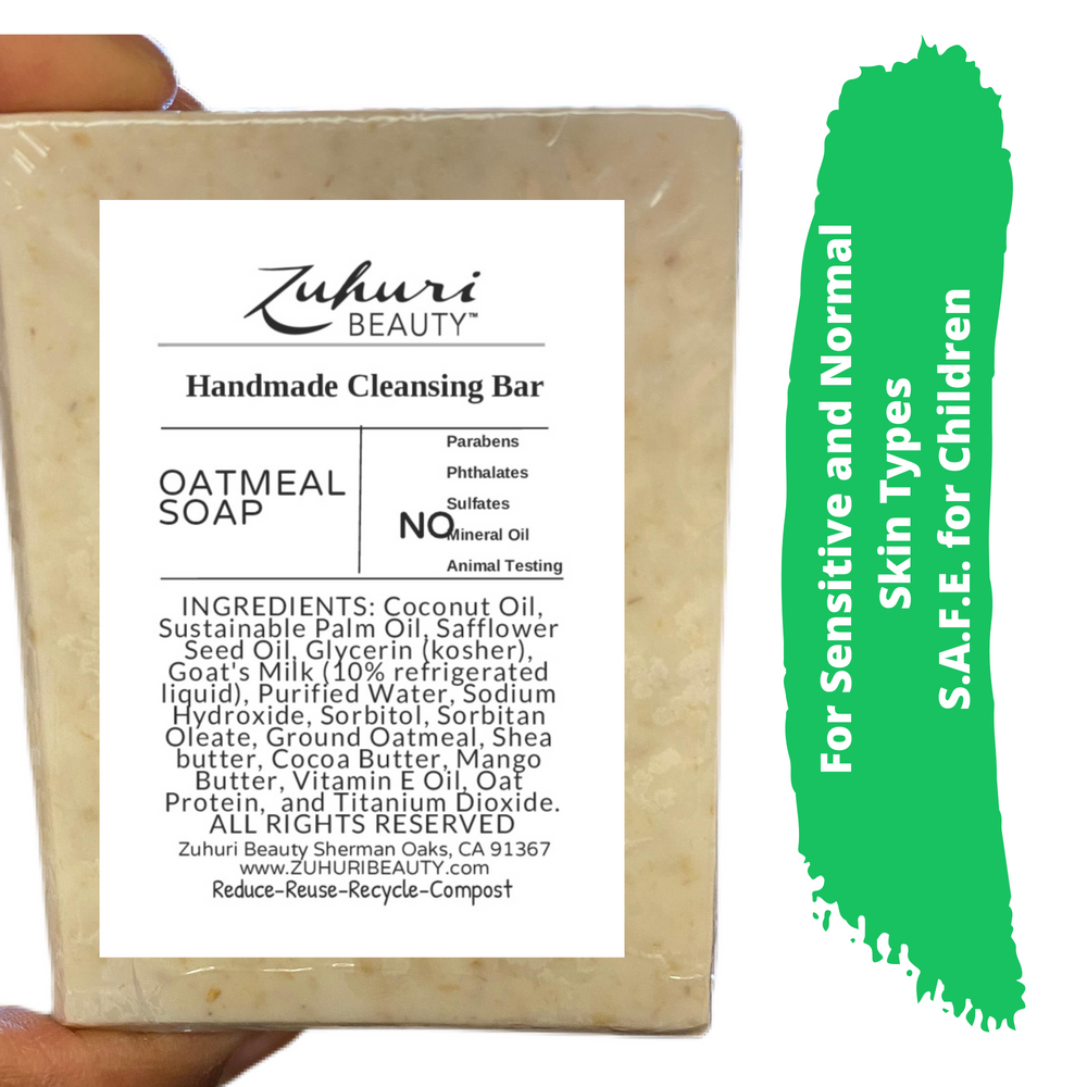 
                  
                    Sensitive skin cleanser, Oatmeal Soap, Oatmeal Soap for Babies, baby producs, Zuhuri beauty Baby Products
                  
                