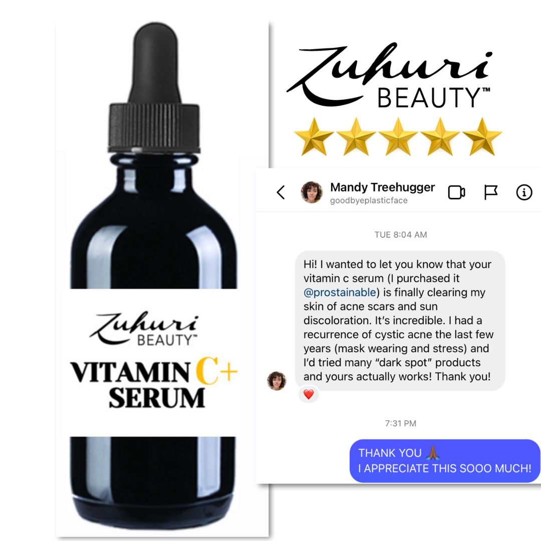 
                  
                    Vitamin C+ Serum Lightens Dark Spots and Heals Damaged Skin
                  
                