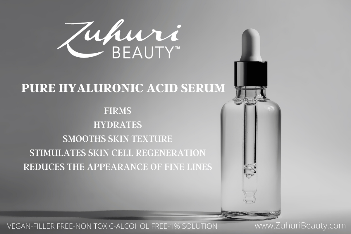 PURE Hyaluronic Acid Serum for Dry Skin and  Mature Skin Types
