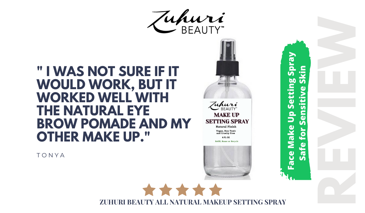 Zuhuri Beauty Natural Makeup Setting Spray