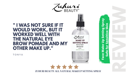 Zuhuri Beauty Natural Makeup Setting Spray