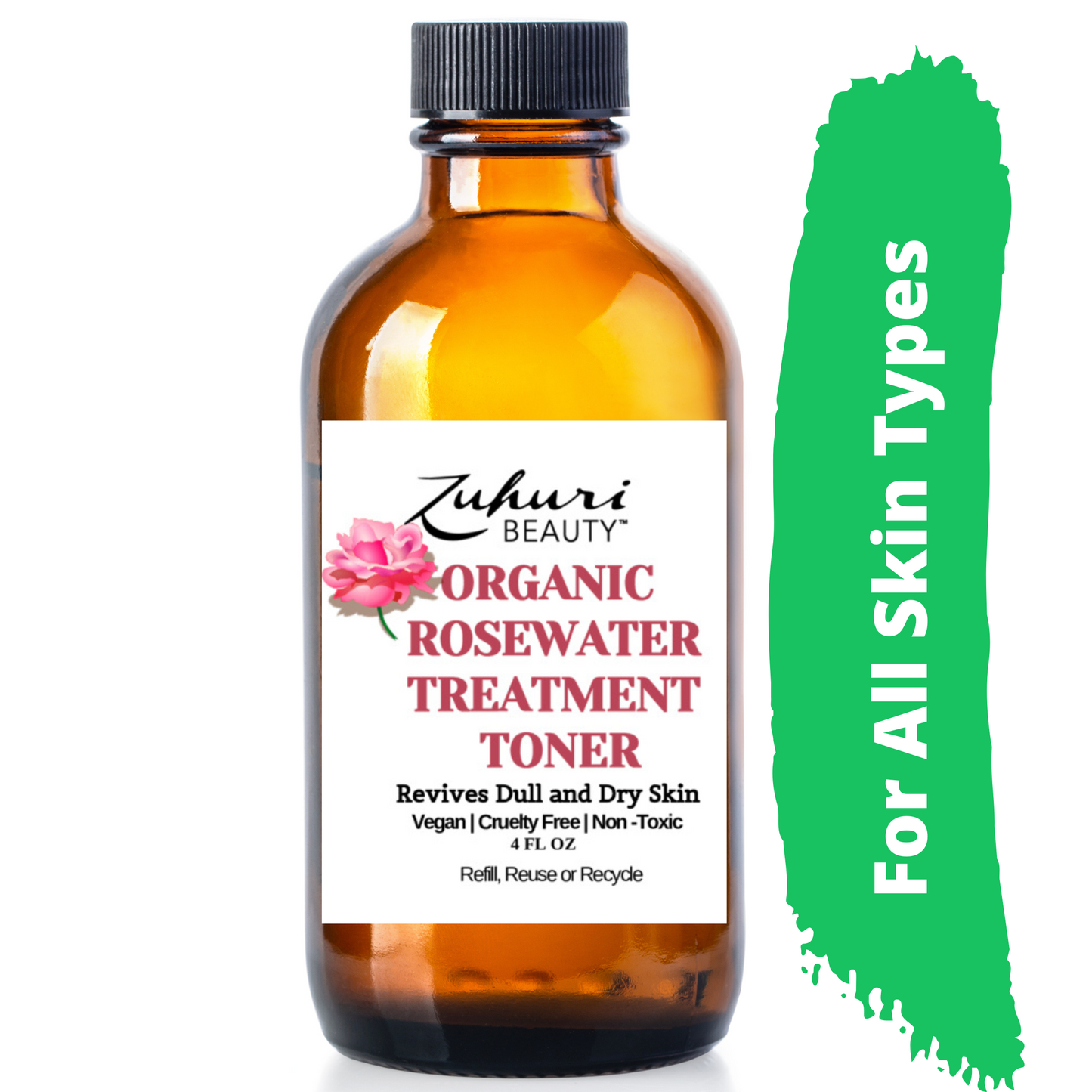Organic Rosewater, Rosewater Toner, Organic Face Spray, Organic Face Care