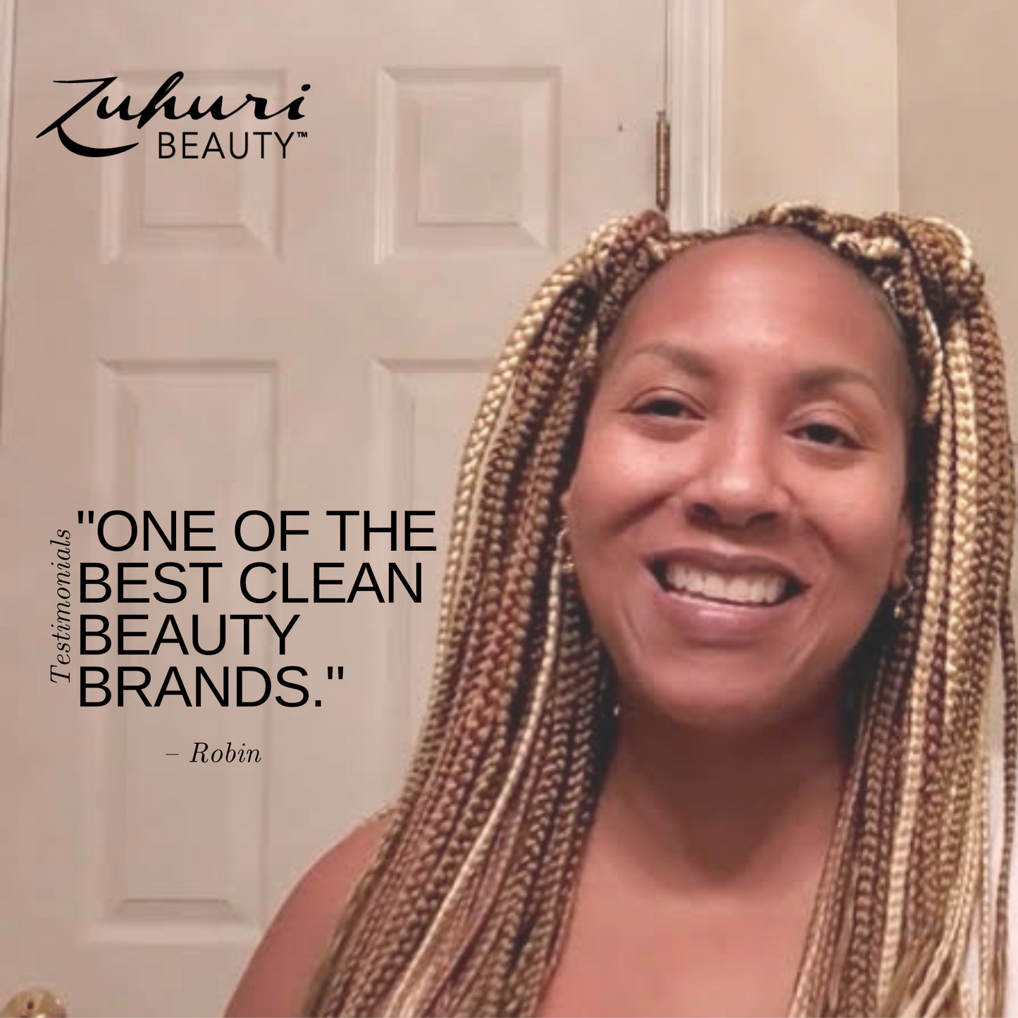 Robin, Clean Beauty BRand, ZUhuri Beauty CLean Beauty, ZUhuri Beauty Zero Waste Store