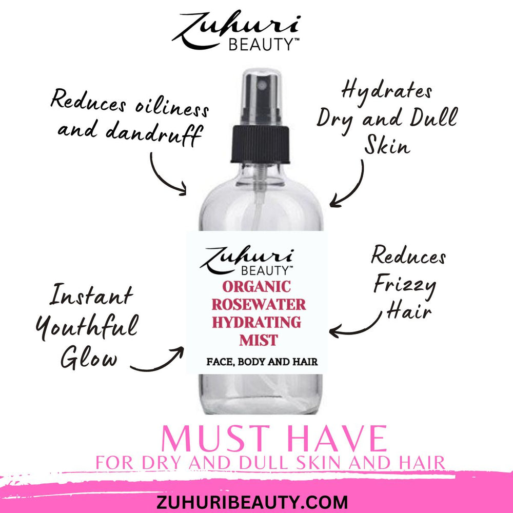 
                  
                    Organic Rosewater Hydrating Mist (Face, Body and Hair)
                  
                