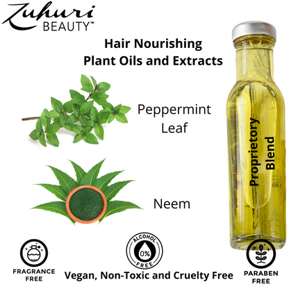 Hair Oil, Neem Oil, Peppermint Oil, Okra Hair Oil, Hair Oil, Hair Growth Oil, Vegan hair care proudcts.