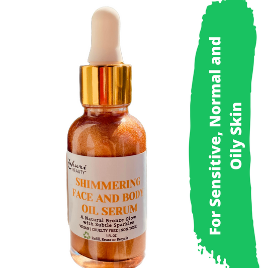 Shimmering Oil, Suntan oil, Glowing Oil, Shimmer Face Oil, Shimmering Body Oil, Oily skin serum, Acne treatment