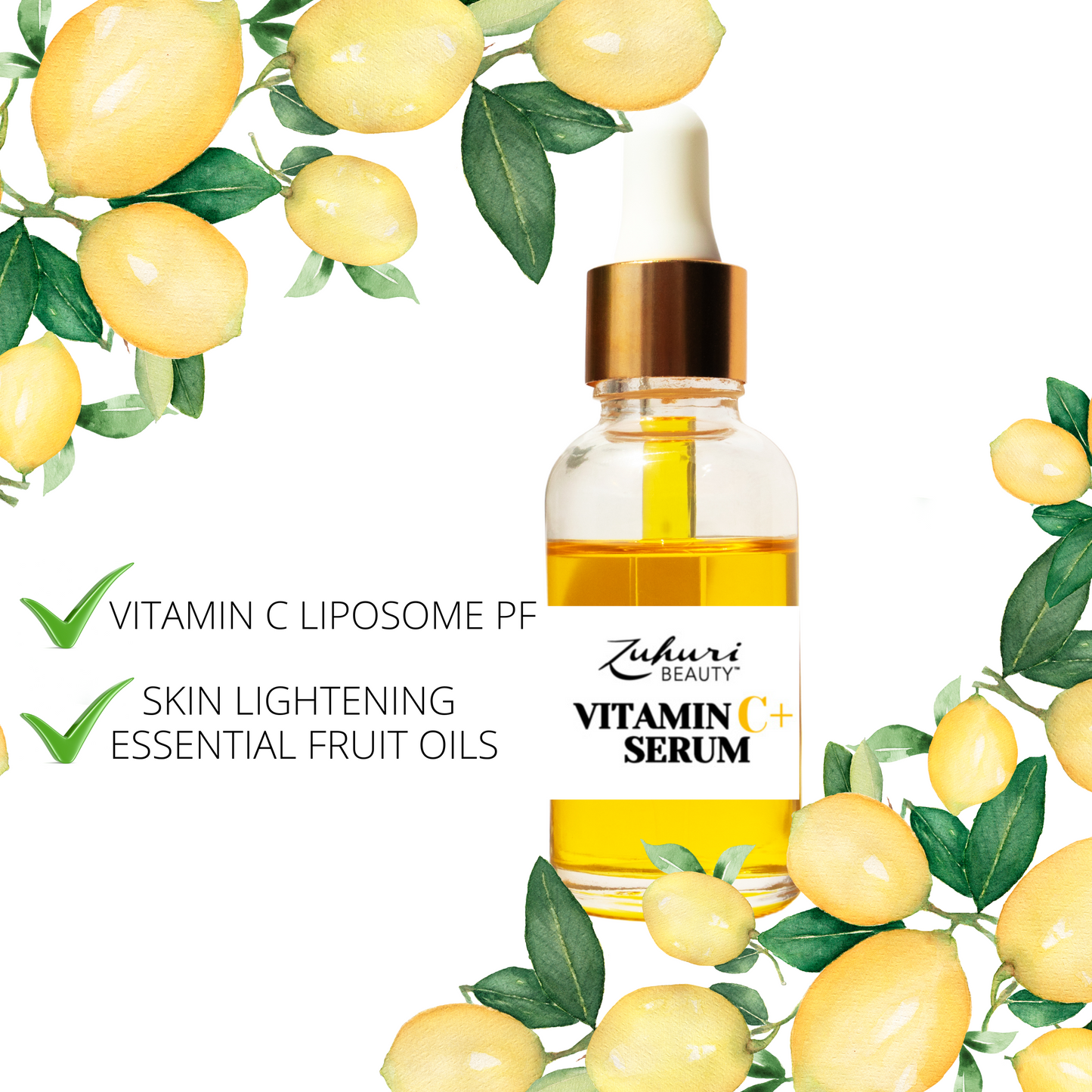 
                  
                    Vitamin C+ Serum Lightens Dark Spots and Heals Damaged Skin
                  
                