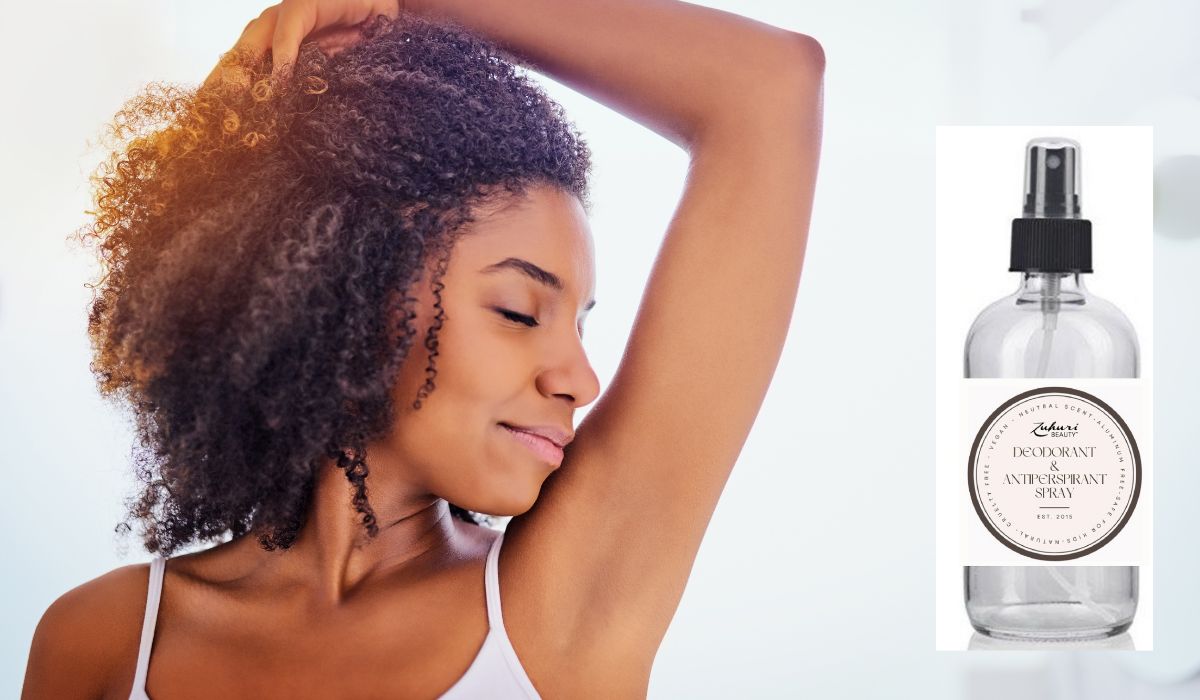 
                  
                    Zuhuri Beauty All Natural Deodorant and Antiperspirant Spray
                  
                