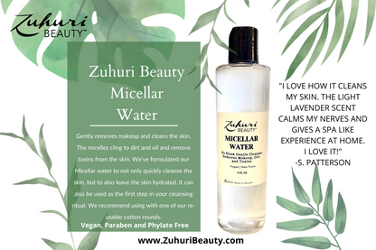 Micellar Water (2, 8 and 16 ounces)