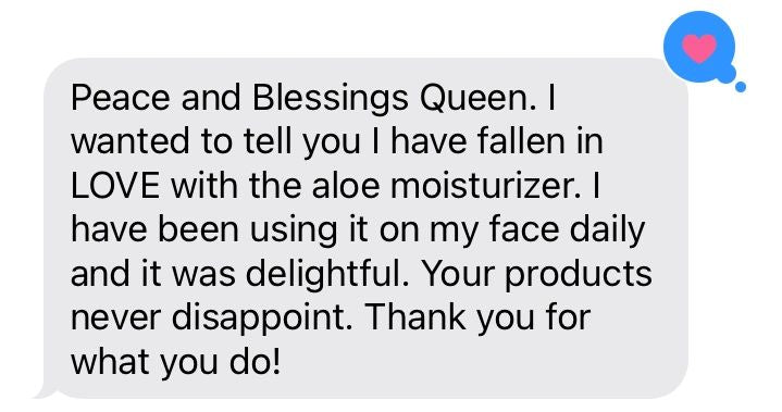 Aloe Vera Moisturizing Face and Body Butter Healing Balm (4, 8 and 16 ounces)