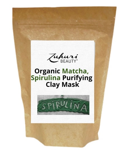 
                  
                    Organic Matcha Spirulina Purifying Clay Mask (with or without Charcoal)
                  
                