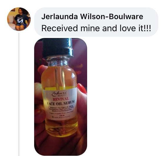 REVIVAL Face Oil Serum for Early Signs of Aging