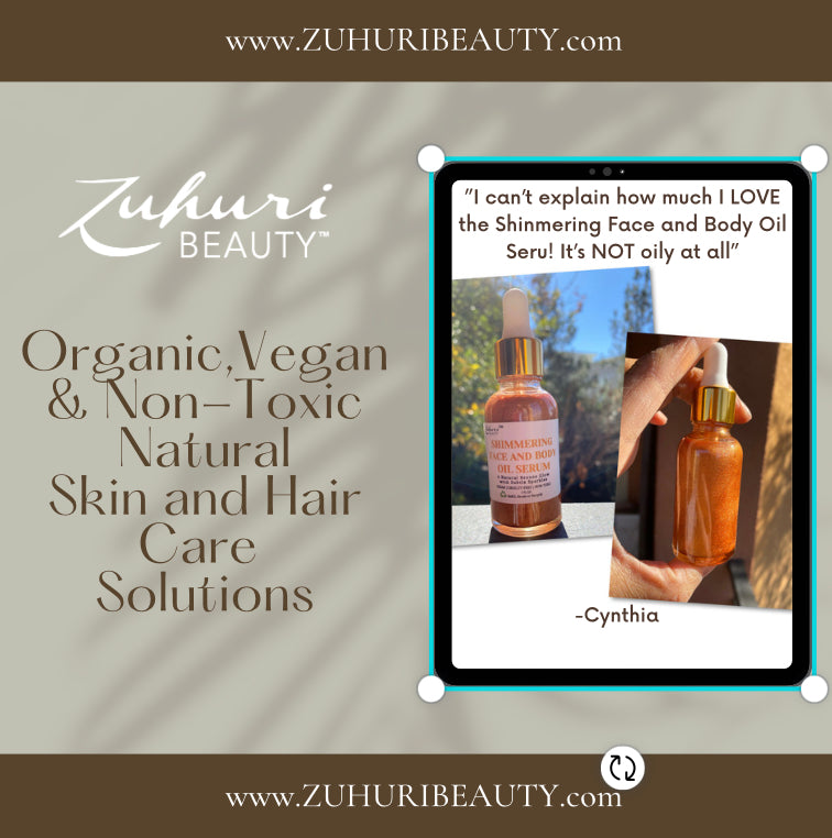 
                  
                    Shimmering Face and Body Oil Serum
                  
                